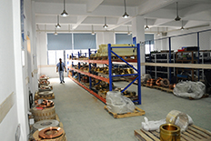 Raw material warehouse